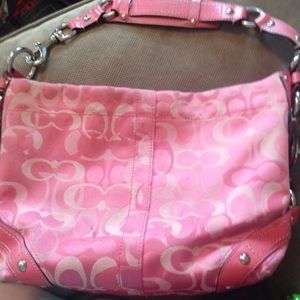 Pink Coach Bag